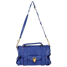 Borsa a tracolla Medium PS1 di Proenza Schouler in pelle blu Blu