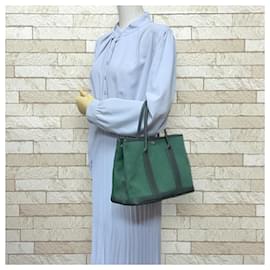 Hermès-Sac à main Hermes Garden TPM en vert-Vert