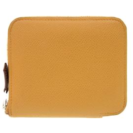 Hermès-Porte-monnaie compact Azap Epsom sésame d'Hermès-Autre