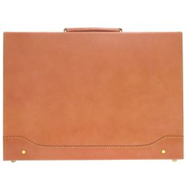 Autre Marque Ginza Tanizawa x Five Woods Couro Marrom Trunk 1426 Marrom