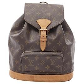 Louis Vuitton-Louis Vuitton Brown Monogram Montsouris MM-Brown