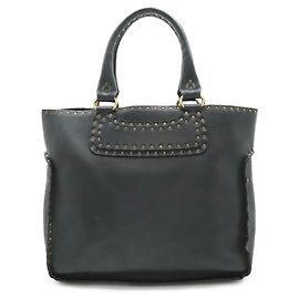 Céline Celine Boogie Bag Tote Handbag Black