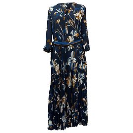 Abito con stampa floreale Boss Hugo Boss in poliestere multicolore Multicolore