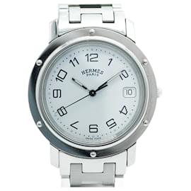 Hermès-Hermes Clipper CL6.710 White Dial Watch for Men-Other