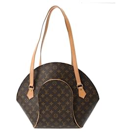 Louis Vuitton-Louis Vuitton Monogram Ellipse Shopping Bag-Brown,Monogram