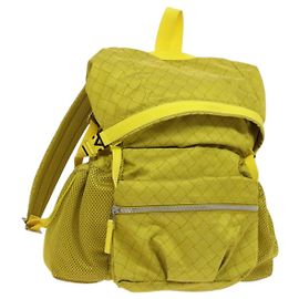 Autre Marque BOTTEGA VENETA Backpack Nylon Yellow Auth BD2181 Yellow