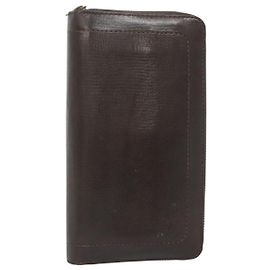 LOUIS VUITTON Utah Zippy Organizer Long Wallet Brown M97025 LV Auth bs26317 Brown