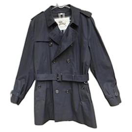 Burberry-Men Coats Outerwear-Black
