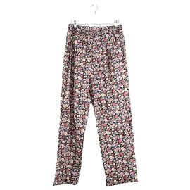 Roseanna Pantalones rectos de algodón rosa Rosa
