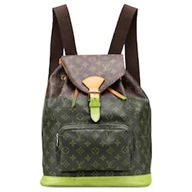Louis Vuitton-Louis Vuitton Brown Monogram Montsouris GM-Brown