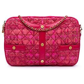Bolsa transversal Chanel em tweed rosa para meninas Rosa Outro