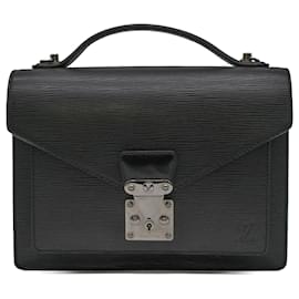 Louis Vuitton-Louis Vuitton Epi Monceau Handbag-Black