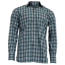 Camicia a maniche lunghe a quadri Tom Ford in cotone turchese Altro