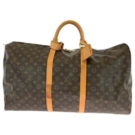 Louis Vuitton-Louis Vuitton Keepall Monogram Boston Bag-Brown