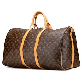 Louis Vuitton-Louis Vuitton Keepall Bandouliere Monogram 2way bag-Brown