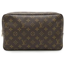 Louis Vuitton-Louis Vuitton Monogram Toiletry Pouch-Brown
