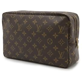 Louis Vuitton-Louis Vuitton Monogram Toiletry Pouch-Brown
