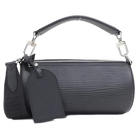 Borsa a Spalla Louis Vuitton Epi XL Soft Polochon PM Nero