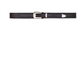 Lemaire Minimal Western Belt Black Leather 75/XS Black
