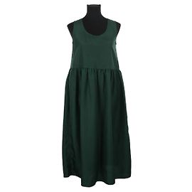 Sofie d'Hoore Robe en soie verte Vert