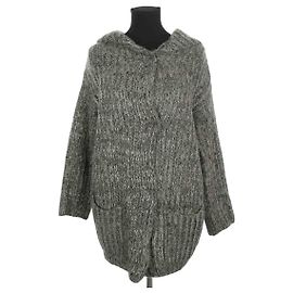 Isabel Marant Etoile Grauer Wollcardigan Grau