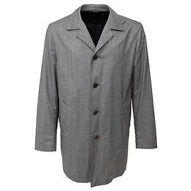 Autre Marque FG Roma Wool Coat Grey Grey