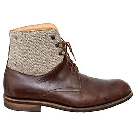 Autre Marque Scarpe alte in pelle Arpin Marrone