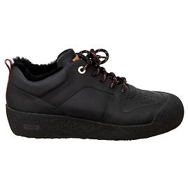 Bally Cuvio Sneaker mit Fellfutter Schwarz