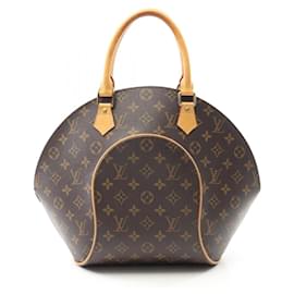 Louis Vuitton-Louis Vuitton Ellipse MM Handbag-Brown