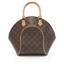 Louis Vuitton-Louis Vuitton Ellipse MM Handbag-Brown,Monogram
