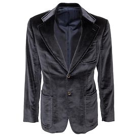 Blazer in velluto Gucci - anni '90 Grigio