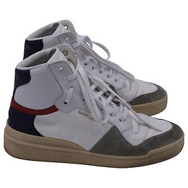 Baskets montantes SL24 de Saint Laurent en cuir multicolore Multicolore
