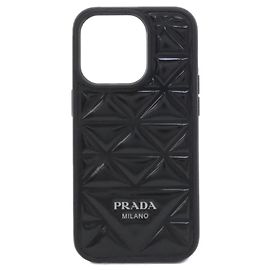 Prada Bumper Phone Case for iPhone 14 Pro Black