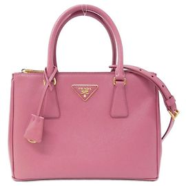 Prada Saffiano Lux Handbag Pink