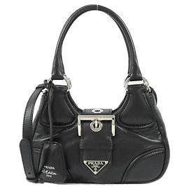 Prada 1BA381 Handbag Black
