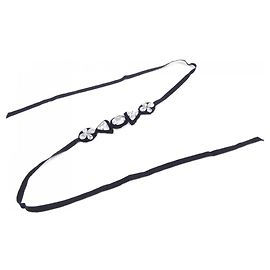 Miu Miu Standard schwarze Gürtels Schwarz