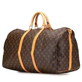 Louis Vuitton-Louis Vuitton Keepall Bandouliere Monogram 2way bag-Brown
