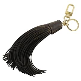 Louis Vuitton-Louis Vuitton Monogram Canvas Tassel Keychain-Brown