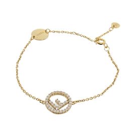 Bracciale charm Fendi D'oro