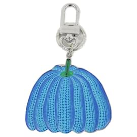 Louis Vuitton-Louis Vuitton Porto Cle Pumpkin Keychain-Blue