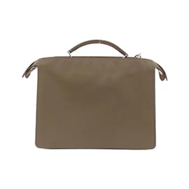 Fendi-Fendi Peekaboo I See You Medium Handbag-Brown