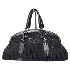 Bolsa de flores Diorissimo da Christian Dior em preto Preto