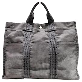 Hermès-Sac à main Hermes Air Line MM-Marron