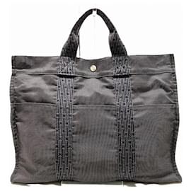 Hermès-Sac à main Hermes Air Line MM-Marron