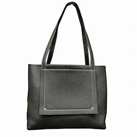 Hermès-Sac fourre-tout gravé Hermes Cabaseri 31 W-Noir