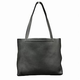 Hermès-Sac fourre-tout gravé Hermes Cabaseri 31 W-Noir