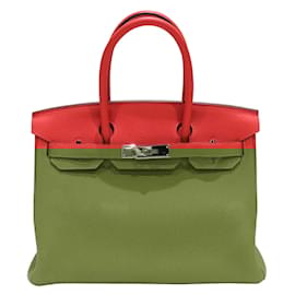 Hermès-Sac à main Hermes Birkin 30 en Rose Jaipur-Rose