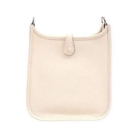 Hermès-Sac à épaule Hermes Evelyn TPM Nata Taurillon K Stamp-Autre