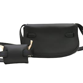 Hermès-Sac à épaule Hermes Kelly Move-Noir