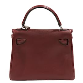 Hermès-Sac à main Hermes Kelly Doll en Rouge H-Rouge